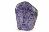Free-Standing, Polished Purple Charoite - Siberia #243446-1